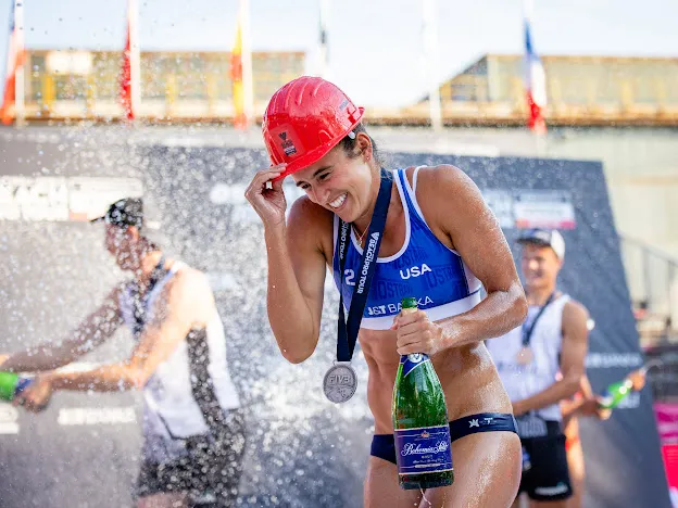 Silver, and Champagne showers in Ostrava, Czech Republic